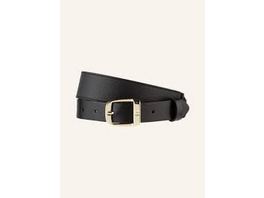 Leather waist belt