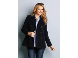 Sporty wool jacket